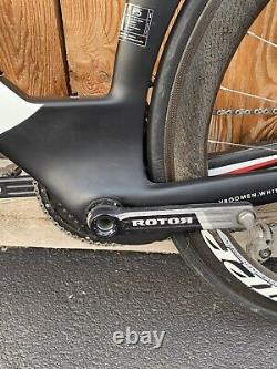 Cervelo P5 Six TT Bike, 56cm, Zipp Carbon Wheels, SRAM Red