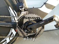 Cervelo P5 TTbike, medium frame 54cm-seat Zipp 808 & Disc tubular wheels used