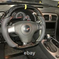 Chevy Corvette Bespoke OEM Carbon Fiber Flat Bottom Steering Wheel Custom