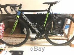 Complete Cannondale CAAD 12 bike, size 50cm. Profile carbon fiber wheel