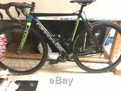 Complete Cannondale CAAD 12 bike, size 50cm. Profile carbon fiber wheel