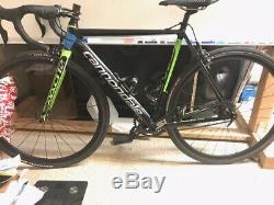 Complete Cannondale CAAD 12 bike, size 50cm. Profile carbon fiber wheel