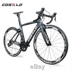 Costelo Speedcoupe road bike carbon complete bicycle frame wheels R8000 groups