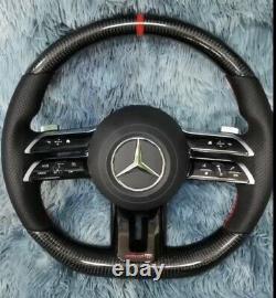 Custom Built 2021 Mercedes-benz AMG steering wheel carbon fiber OEM Custom
