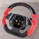 Custom Carbon fiber red line Leather Steering Wheel for 2014-2019 Corvette C7