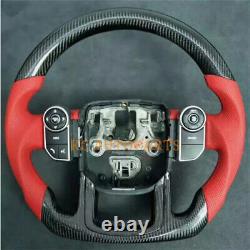 Custom For2015-2021 Range Rover Sport L494 100% Real Carbon Fiber Steering Wheel