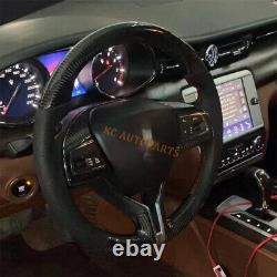 Custom Real Carbon Fiber Steering Wheel for Maserati Ghibli Levante GranCabrio