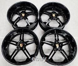 Custom Wheels / Rims 22 inch 5X130 Carbon Fiber Lip Porsche Panamera