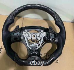 Customize 100% Real Carbon Fiber Steering Wheel For 2006-2011 Lexus IS ISF