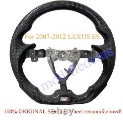 Customize Style For LEXUSES ES350 2007-2012 Real Carbon Fiber Steering Wheel