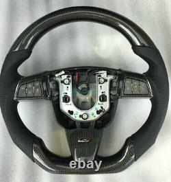 Customized 100% Real Carbon Fiber Car Steering Wheel For Cadillac CTS-V