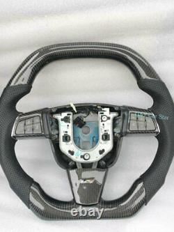 Customized 100% Real Carbon Fiber Car Steering Wheel For Cadillac CTS-V