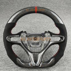 Customized 100% Real Carbon Fiber Steering Wheel For Honda Civic 8th 2006-2011