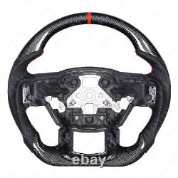 Customized Carbon Fiber Steering Wheel for 2015-2020 Ford F-150 Raptor
