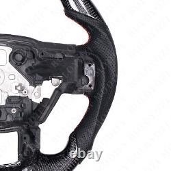 Customized Carbon Fiber Steering Wheel for 2015-2020 Ford F-150 Raptor