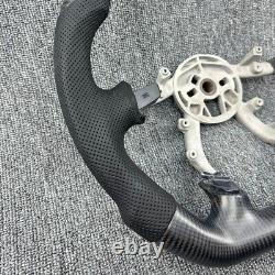 Customized Real CARBON FIBER Leather Steering Wheel Fit Corvette C5 Z06 97-04