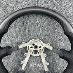 Customized Real CARBON FIBER Leather Steering Wheel Fit Corvette C5 Z06 97-04