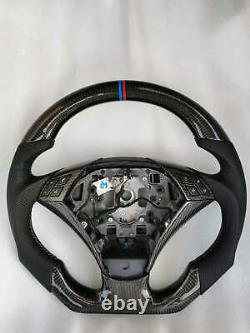 Customized Real Carbon Fiber Car Steering Wheel For BMW E60 (No Paddle Shift)