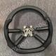 Customized Real Carbon Fiber Leather Steering Wheel for Jeep Wrangler 2008-2011