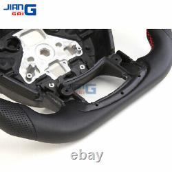 Customized perforated leather Steering Wheel Fit for 2015+ Ford F150 F250 raptor