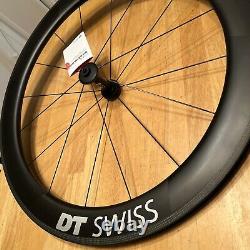 DT Swiss ARC 1400 DiCut 48 Front Wheel 700c, QR x 100mm, Rim Brake, Black