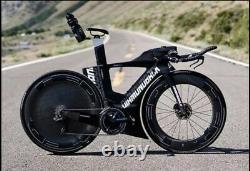 Diamondback Andean Sram Red eTap Zipp HED Wheels Disc TT Triathlon Bike 50 Small