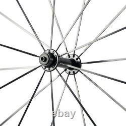 Discount 700C Factory Sale Carbon Wheelset Clincher 38mm Carbon Wheel Road Bike
