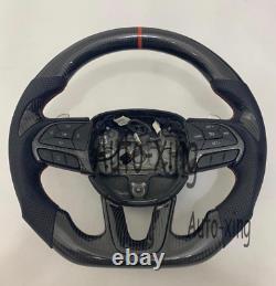 Dodge Charger Challenger Scat SRT GT Carbon Fiber Custom Steering Wheel 2015+