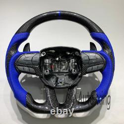 Dodge Charger Challenger Scat SRT GT Carbon Fiber Custom Steering Wheel 2015+