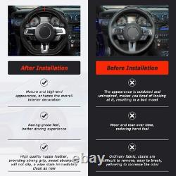 Dry Carbon Fiber Steering Wheel For Ford Mustang GT EcoBoost 2015 2017