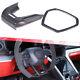 Dry Carbon Fiber Steering Wheel Logo Cover Trim Set For Lamborghini Urus 18-25