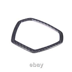 Dry Carbon Fiber Steering Wheel Logo Cover Trim Set For Lamborghini Urus 18-25