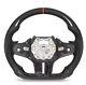 Dry Carbon Fiber Steering Wheel Perforated Leather for Charger