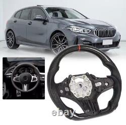 Dry Carbon Fiber Steering Wheel Perforated Leather for Charger