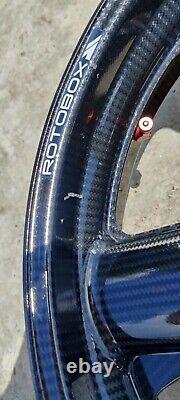 Ducati Rotobox carbón fiber front rims wheel