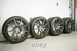 Dymag 19 Carbon Fiber Wheels For Porsche 911 997 Turbo Set Of Four Used