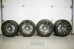 Dymag 19 Carbon Fiber Wheels For Porsche 911 997 Turbo Set Of Four Used