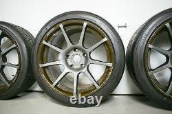 Dymag 19 Carbon Fiber Wheels For Porsche 911 997 Turbo Set Of Four Used