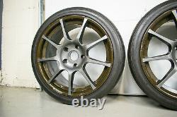 Dymag 19 Carbon Fiber Wheels For Porsche 911 997 Turbo Set Of Four Used