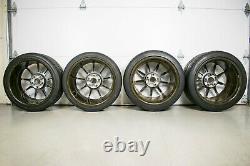 Dymag 19 Carbon Fiber Wheels For Porsche 911 997 Turbo Set Of Four Used