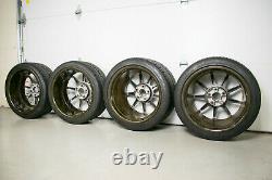 Dymag 19 Carbon Fiber Wheels For Porsche 911 997 Turbo Set Of Four Used