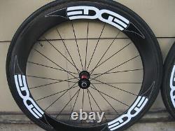 EDGE Carbon Fiber 700c Road Bike Wheelset Very Nice