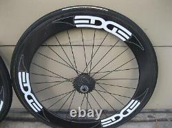 EDGE Carbon Fiber 700c Road Bike Wheelset Very Nice
