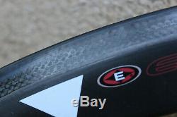 Easton EC90SL Carbon Road Bike Wheel Set 700c 10s Clincher Aero Cyclocross
