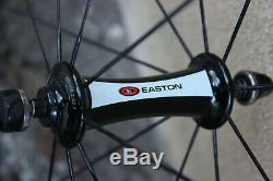 Easton EC90SL Carbon Road Bike Wheel Set 700c 10s Clincher Aero Cyclocross