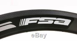 FSA SL-K Carbon Tubular 50mm Road Triathlon TT Bike Rim 20h Hole NEW