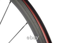 Factory Sales 700C 38mm Clincher R13 Carbon Wheelset Road Bike Wheels Road Bike