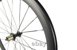 Factory Sales 700C Carbon Wheelset Clincher 50mm Carbon Bicycle Wheel Road Bike