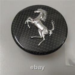 Ferrari F12 Berlinetta Carbon Fiber Carbon Fiber Badge &Wheel Caps Kit