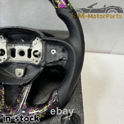 Fit Dodge Charger Hellcat Durange Forged Carbon Fiber Steering Wheel
